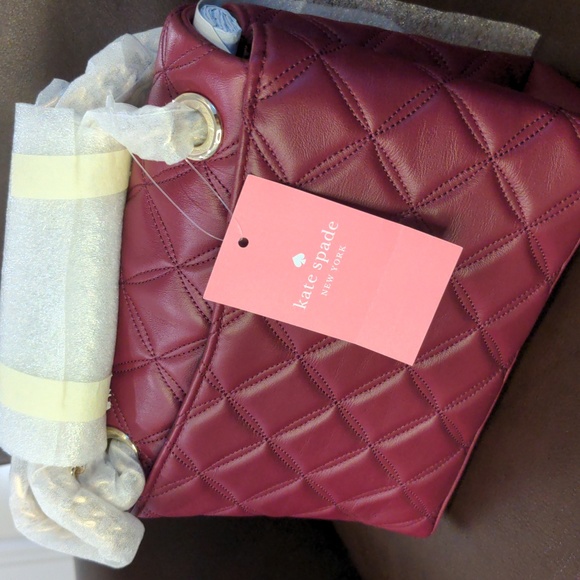 Kate Spade Natalia Smooth Quilted Leather Bag - Picture 3 of 5